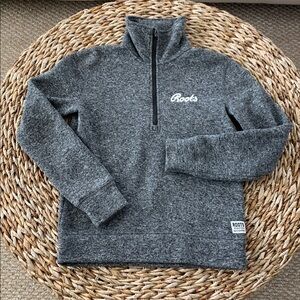 Roots Gray Heather Quarter Zip